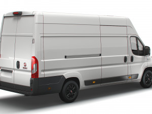 fiat e ducato van l4h3 2022 3D मॉडल