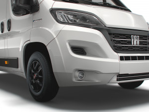 fiat e ducato van l4h3 2022 3D मॉडल
