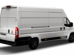 fiat e ducato van l4h3 2022 3D मॉडल