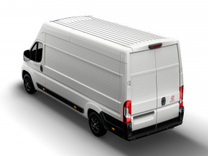 fiat e ducato van l4h3 2022 3D मॉडल