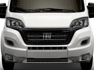 fiat e ducato van l4h3 2022 3D Model