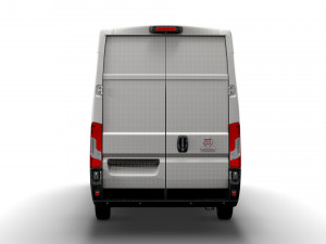 fiat e ducato van l4h3 2022 3D मॉडल