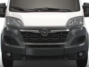 opel movano van l4h3 2022 3D Model