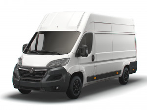 opel movano van l4h3 2022 3D Model