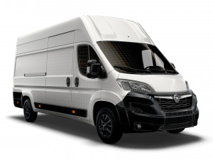 opel movano van l4h3 2022 3D Model