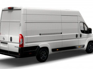 opel movano van l4h3 2022 3D Model