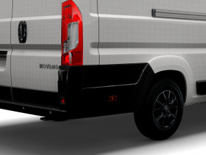 opel movano van l4h3 2022 3D Model