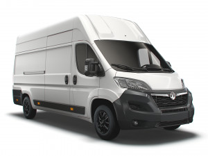 vauxhall movano van l4h3 2022 3D Model