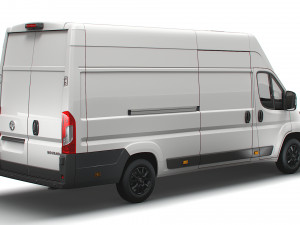 vauxhall movano van l4h3 2022 3Dモデル