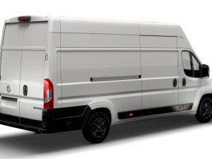 vauxhall movano van l4h3 2022 3Dモデル