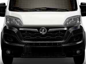 vauxhall movano van l4h3 2022 3Dモデル