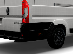 vauxhall movano van l4h3 2022 3Dモデル