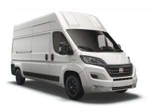 fiat ducato van l3h3 2022 3D Model