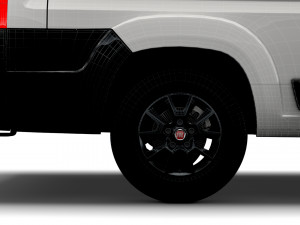 fiat ducato van l3h3 2022 Modèle 3D