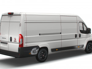 fiat ducato van l4h2 2022 3D 模型