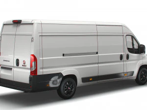 fiat ducato van l4h2 2022 3D Model