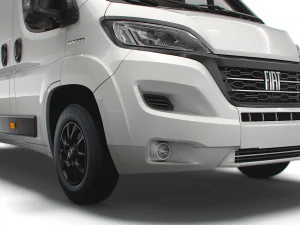 fiat ducato van l4h2 2022 3D Model