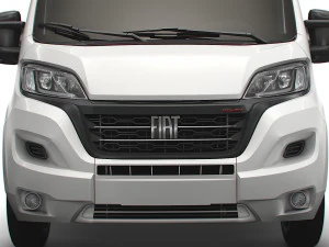 fiat ducato van l4h2 2022 3D Model