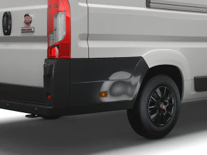 fiat ducato van l4h2 2022 3D Model
