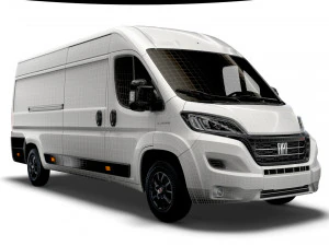fiat ducato van l4h2 2022 3D Model
