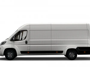 fiat ducato van l4h2 2022 3D Model