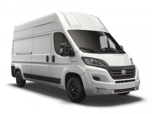 fiat e ducato van l3h3 2022 р 3D Модель
