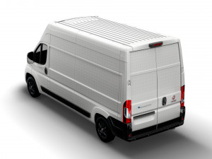 fiat e ducato van l3h3 2022 3D Model