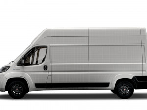 fiat e ducato van l3h3 2022 3D Model
