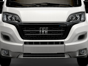 fiat e ducato van l3h3 2022 3D Model