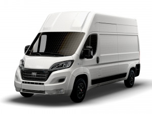 fiat e ducato van l3h3 2022 3D Model