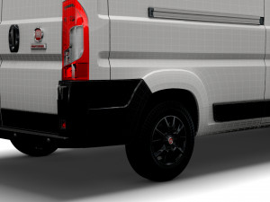 fiat e ducato van l3h3 2022 3D Model