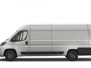 fiat e ducato van l4h2 2022 3D Model