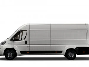 fiat e ducato van l4h2 2022 3D Model