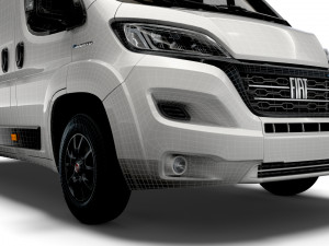 fiat e ducato van l4h2 2022 3Dモデル
