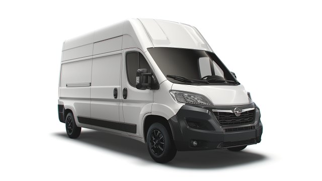 opel movano van l3h3 2022 3D मॉडल .c4d .max .obj .3ds .fbx .stl .blend 