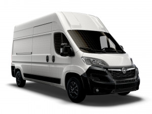 opel movano van l3h3 2022 3D मॉडल