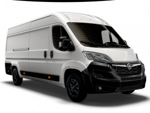 opel movano van l4h2 2022 3D Model