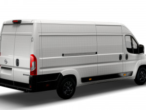 opel movano van l4h2 2022 3D Model