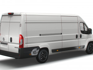 vauxhall movano van l4h2 2022 3D Model