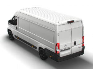 vauxhall movano van l4h2 2022 3D Model