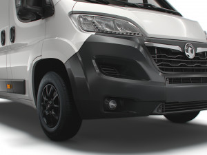 vauxhall movano van l4h2 2022 3D Model