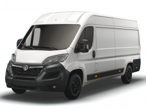 vauxhall movano van l4h2 2022 3D Model