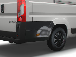 vauxhall movano van l4h2 2022 3D Model