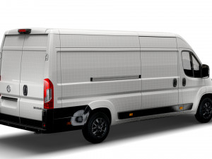 vauxhall movano van l4h2 2022 3D Model