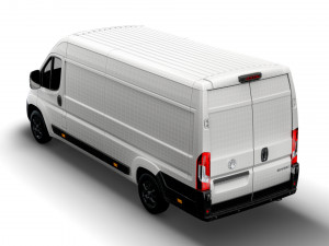 vauxhall movano van l4h2 2022 3D Model