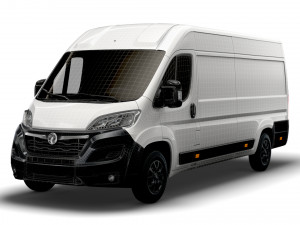 vauxhall movano van l4h2 2022 3D Model