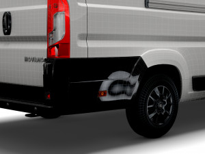 vauxhall movano van l4h2 2022 3D Model