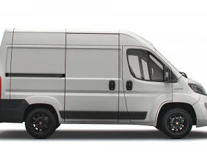 fiat ducato van l1h2 2022 3D Model