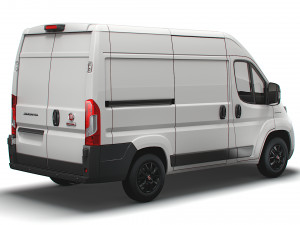 fiat ducato van l1h2 2022 Modelo 3D