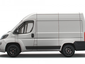 fiat ducato van l1h2 2022 Modelo 3D